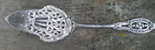 Antique German 800 Fine Silver Open-work Floral Designed Pastry Server 9 5  52g