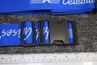 2 Celebrity Cruises Luggage Straps Suitcase Belts Travel Easy Id Blue Buckle