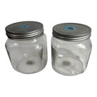 Vintage Set Of Glass Canisters Owned By Martha Stewart At Turkey Hill Kitchen