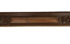 Very Large Antique Pediment Over Door Ornate Carved Wood Reclaimed Architectural
