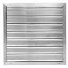 Dayton 2ftx1 30 In Backdraft Damper   Wall Shutter  Front Flange