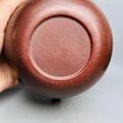 Yixing Clay Teapot Yellow Tea Sand Fired Oriental Teaware Set Carved Engraved