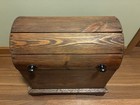 Vintage Wooden Storage Chest Box Original Old Hand Crafted Beautiful