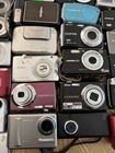 Lot Of 58 Mixed Brand Mixed Model Digital Cameras For Parts Or Not Working