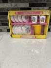 Vintage Chilton Toy Play Dishes  Plastic Play Dishes Plates Cups Pitcher Tea Set