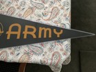 Vintage 1950s Us Army Wool Felt College Football Pennant Black Knights Large 
