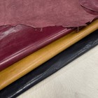 Goat Leather Skins By The Pound Mixed Colors Aniline 2-3 Hides Craft Economy