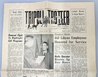 1966 Tripoli Trotter Usaf Wheelus Air Base Libya Cold War Base Newspaper