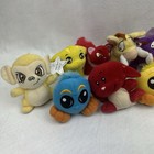 Vtg Lot Of 14 Neopets Mcdonald s Happy Meal Toys Hanging Plush 2004-2005