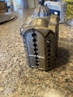 Antique Cast Iron Still Coin Bank - 4 5 8-inch Metal Building Toy Savings