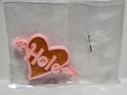 Courtney Love Hole Live Through This Tour 1994 Promo Heart Barrette Pink W  Gold