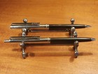 Vintage  paper Mate  Profile Slim Black Pen   Pencil Set W ribbed Pencil
