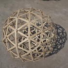 Bamboo Geodesic Sphere   Mathematical Geometry Structure   Custom Any Size