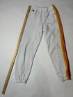 Aviator Nation Kids Rainbow Stripe Sweatpants White Size 12 Retro Joggers  Flaw