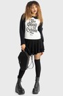 Killstar Too Ghoul For School Blouse In Black white