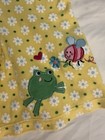 Baby Girl Clothes New Vintage Child Mine Carter s 3-6 Month Frog And Bee Dress