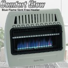 Comfort Glow Blue Flame Vent-free 30 000 Btu Gas Wall Heater  Natural Gas lp