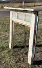 Antique Fireplace Mantel Surround  52x48  Architectural Salvage Rustic  A192