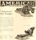 1924 American Well Works Fire Pumps Respond Emergency Demands Antique Print Ad