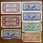 Military Payment Certificates Lot 1 Dollar 5  10  50 Cents Series 641