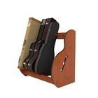 The Studio    Standard Multi Guitar Case Storage Rack   Cherry Finish  Regularsize