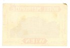 1920s-1930s Hotel Metropole Wien Vienna Austria Luggage Label