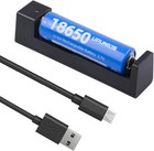 Fast-charge 18650 Battery Charger With Overcharge Protection - Usb Compatible