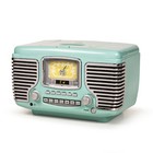 Crosley Corsair Radio Cd Player - 6 75 d X 11 55 w X 7 25 h Aqua Blue 6 75 d X 1