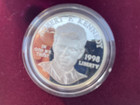 1998 Robert Kennedy Proof   Uncirculated 2 Coin Silver Dollar Commemorative Set