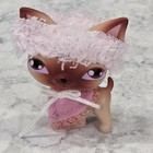 Littlest Pet Shop Lps Chihuahua  1 001 Tan Cream Brown Eyes Dog Rare