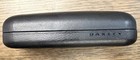 Oakley Sunglasses Eyeglasses Case Black Leather Hard Shell Felt Lined Logo
