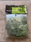 Arctic Cat Snowmobile Square Alum  Green Stud Backer Plates  0639-759