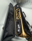 Yamaha Ysl-448g Intermediate Tenor Trombone With F Attachment  Brass Bell Used