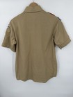 Boy Scouts Bsa Men   s Button Up Shirt Cotton Blend Short Sleeve Size Xl Usa Made