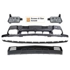 Front Lower Bumper Cover Assembly For 2022-2026 Chevy Silverado 1500 W fog Light