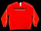 Formula 1 F1 Racing Division Pit Crew Team Sweatshirt Red Mens Xl Hybrid Nwt