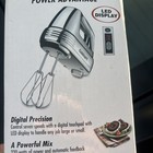 Cuisinart Hm-70 7 Speed Hand Mixer - Black  Tested working In Box