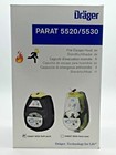 Drager Parat R59425 5520 Escape Hood Full Face Mask Respirator Smoke Toxic