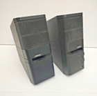 Bose Mediamate Computer Speakers Black No Power Supply