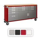 Seville Classics Ultrahd Rolling Workbench 11 Drawer Mobile Rolling 2 Door