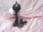 Vintage Deco Metal Figure Incense Burner Chinese Performer Vantines Aronson Era