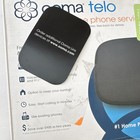 Ooma Telo Voip Home Phone Adapter 1 Line Black W  Power Adapter  Guide   Box