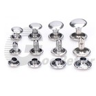 Double Cap Rivets Stud Rapid Rivets Leather Craft Repair 6mm 7mm 8mm 10mm 12mm