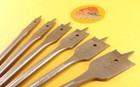 Drill Hog   6 Pc Spade Bit Set Wood Drill Bit Boring 3 8  1  M7 Lifetime Warranty