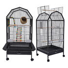 Large Bird Pet Cage Large Play Top Parrot Finch Cage Macaw Cockatoo 5 Doors