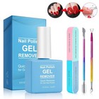 Gel Nail Polish Remover Kit Quick   Easy Polish Remover No Need Soaking Care Oil