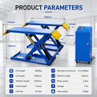 New 110v Electric Mid-rise Car Lift 6600lb Ce-certified in Usa Stock Heavy Duty