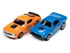 Auto World Crosstrax Road Course 9  Ho Slot Car Set - Srs351
