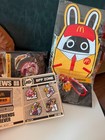 Zenless Zone Zero Mcdonalds Full Merch Set Laser Card Pins Keychain Badge