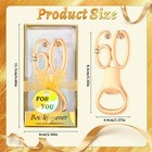 24pcs Gold 60th Bottle Opener For 60th Favors 60th Gold Wedding Party Gifts 6   